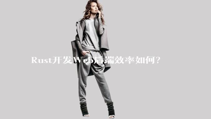 Rust开发Web后端效率如何？